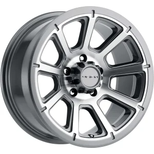Vision Wheel HD – 353 TURBINE – Gunmetal – 15″x6″ 0mm – Summer Wheels – 353VTH5683GMMF0